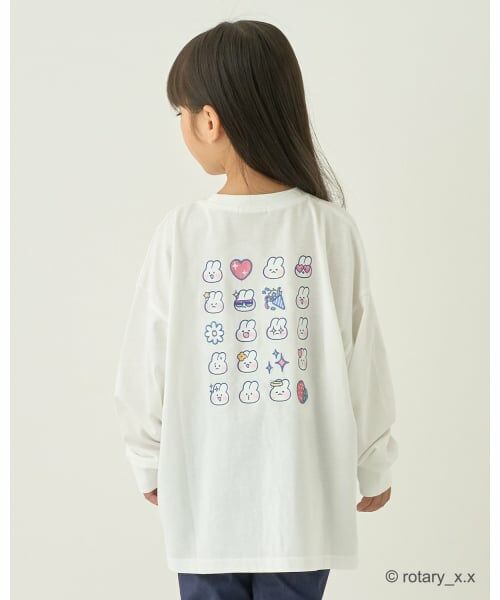 Lycee mine / リセマイン Tシャツ | 【ラブリーモンモン】バックプリントビックTシャツ | 詳細1