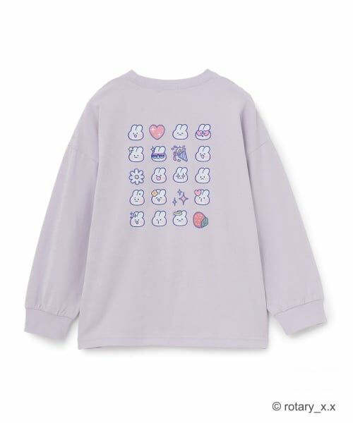 Lycee mine / リセマイン Tシャツ | 【ラブリーモンモン】バックプリントビックTシャツ | 詳細12