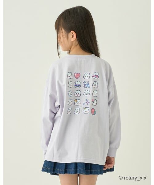 Lycee mine / リセマイン Tシャツ | 【ラブリーモンモン】バックプリントビックTシャツ | 詳細7