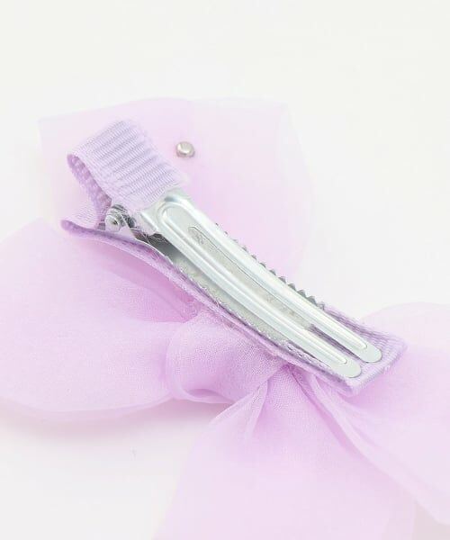 Lycee mine / リセマイン ヘアピン | イミテーションパール付きリボンヘアクリップ(2コセット)【子供服】【キッズ】【女の子】 | 詳細10