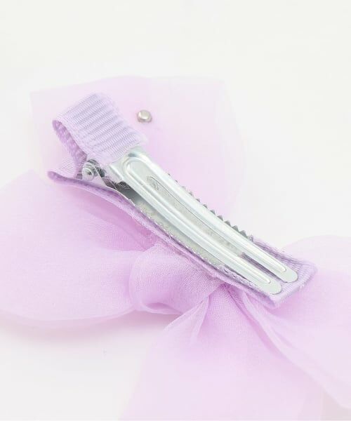 Lycee mine / リセマイン ヘアピン | イミテーションパール付きリボンヘアクリップ(2コセット) | 詳細2