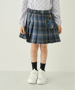 Lycee mine / リセマイン ミニ・ひざ丈スカート | 【ハロウィン】ハートポーチつきチェックプリーツスカート