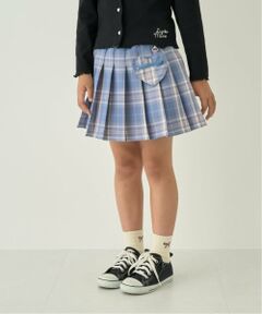 Lycee mine / リセマイン ミニ・ひざ丈スカート | 【ハロウィン】ハートポーチつきチェックプリーツスカート