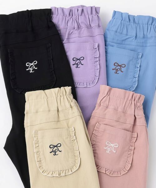 Lycee mine / リセマイン その他パンツ | 【ともパン】フリルポケットストレッチパンツ【子供服】【キッズ】【女の子】 | 詳細24