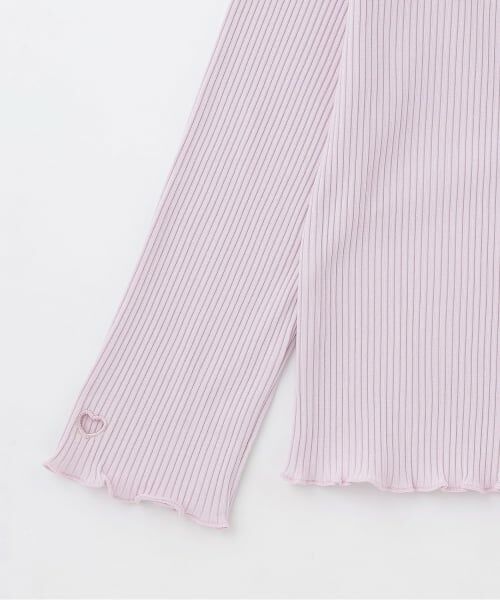 Lycee mine / リセマイン Tシャツ | テレコタートルネック | 詳細3