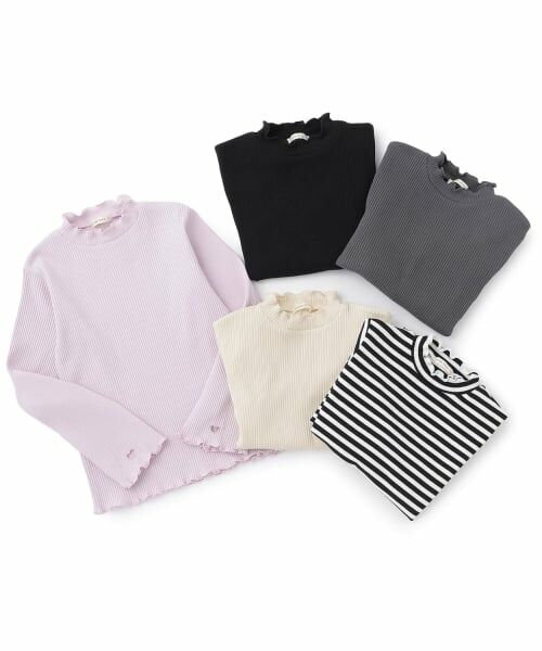 Lycee mine / リセマイン Tシャツ | テレコタートルネック | 詳細5