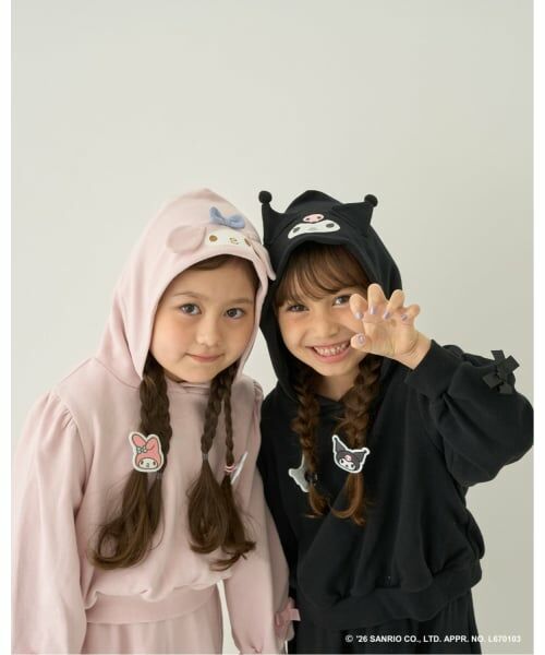 Lycee mine / リセマイン その他トップス | 【ハロウィン】【サンリオキャラクターズ】【防汚/速乾/毛玉バイバイ】変身パーカ&フレアスカートセット 【子供服】【キッズ】【女の子】 | 詳細13