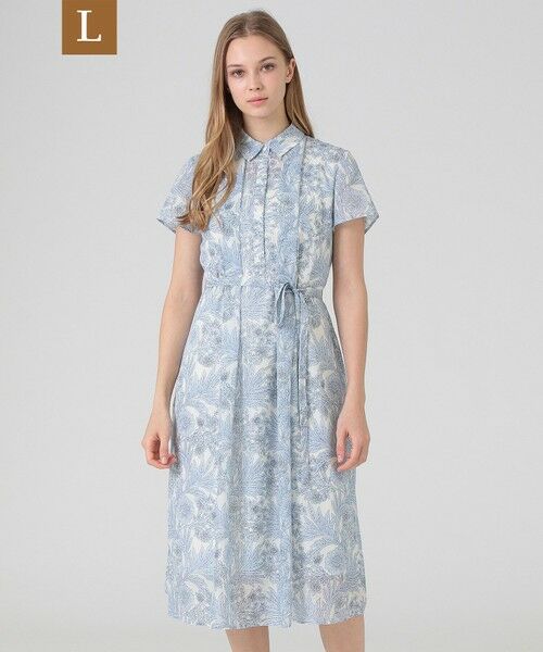 セール L Bibury Flower カルゼワンピース ロング マキシ丈ワンピース Mackintosh London L Size マッキントッシュ ロンドン エル サイズ ファッション通販 タカシマヤファッションスクエア