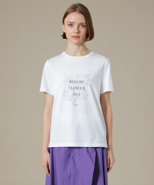 MACKINTOSH LONDON(L Size) / マッキントッシュ ロンドン (エル サイズ) Tシャツ | 【L】【BIBURY FLOWER】001プリントTシャツ | 詳細6