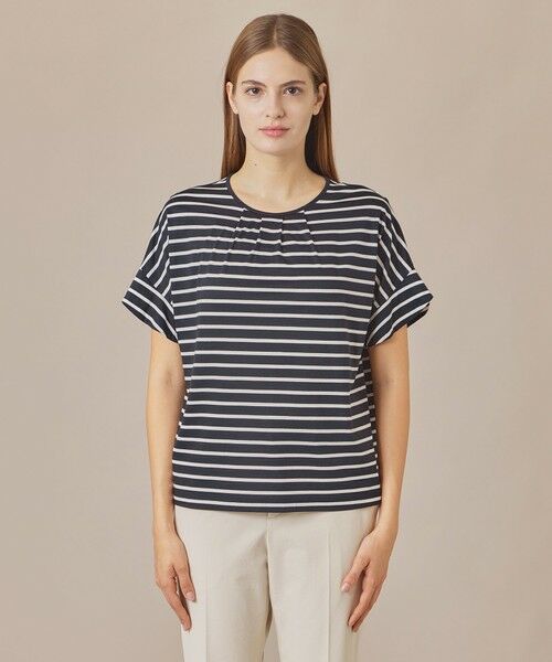 MACKINTOSH LONDON(L Size) / マッキントッシュ ロンドン (エル サイズ) Tシャツ | 【L】コットンブレンドボーダープルオーバー | 詳細4