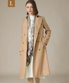 【L】【2021秋冬モデル】【GABARDINE 19】【LOGIE/ロージー】トレンチコート