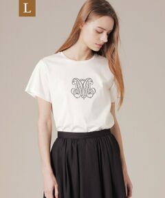 【L】MモチーフTシャツ