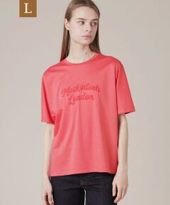 【L】カラフルロゴプリントTシャツ