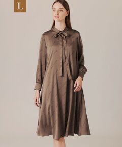 MACKINTOSH LONDON(L Size) / マッキントッシュ ロンドン (エル サイズ) ロング・マキシ丈ワンピース | 【L】ロゴプリントワンピース