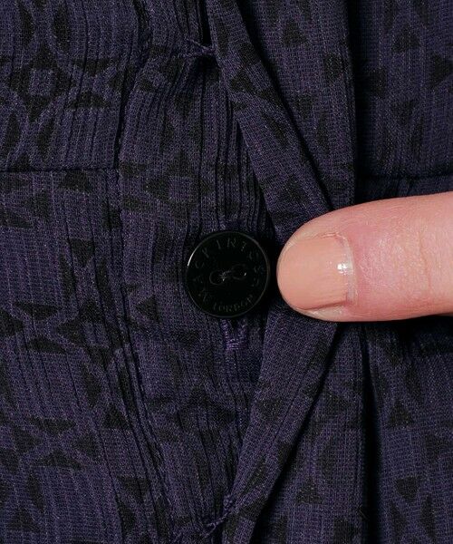 MACKINTOSH LONDON(L Size) / マッキントッシュ ロンドン (エル サイズ) ロング・マキシ丈ワンピース | 【L】バイカラーアンドリューパターンワンピース | 詳細8