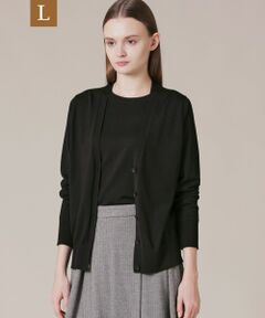 MACKINTOSH LONDON(L Size) / マッキントッシュ ロンドン (エル サイズ) ニット・セーター | 【L】リアプレーンニットカーディガン