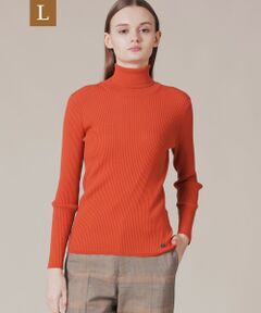 MACKINTOSH LONDON(L Size) / マッキントッシュ ロンドン (エル サイズ) ニット・セーター | 【L】リアリブニットタートルネックプルオーバー