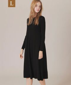 MACKINTOSH LONDON(L Size) / マッキントッシュ ロンドン (エル サイズ) ロング・マキシ丈ワンピース | 【L】ウールホールガーメントワンピース