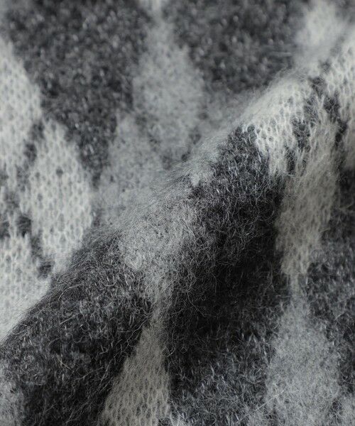 MACKINTOSH LONDON(L Size) / マッキントッシュ ロンドン (エル サイズ) ニット・セーター | 【L】モヘヤミックスアーガイルニットプルオーバー | 詳細7