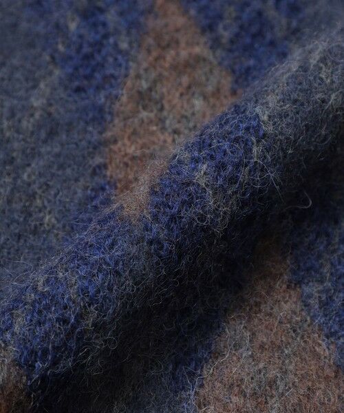 MACKINTOSH LONDON(L Size) / マッキントッシュ ロンドン (エル サイズ) ニット・セーター | 【L】モヘヤミックスアーガイルニットプルオーバー | 詳細8