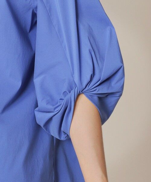 MACKINTOSH LONDON(L Size) / マッキントッシュ ロンドン (エル サイズ) シャツ・ブラウス | 【L】コットンナイロンストレッチパフスリーブブラウス | 詳細7