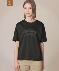 【L】ロゴプリントTシャツ