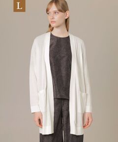 MACKINTOSH LONDON(L Size) / マッキントッシュ ロンドン (エル サイズ) ニット・セーター | 【L】コットンシルクニットカーディガン