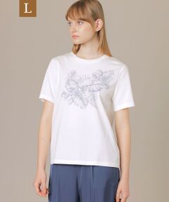 MACKINTOSH LONDON(L Size) / マッキントッシュ ロンドン (エル サイズ) カットソー | 【L】ボタニカルリーフプリントTシャツ