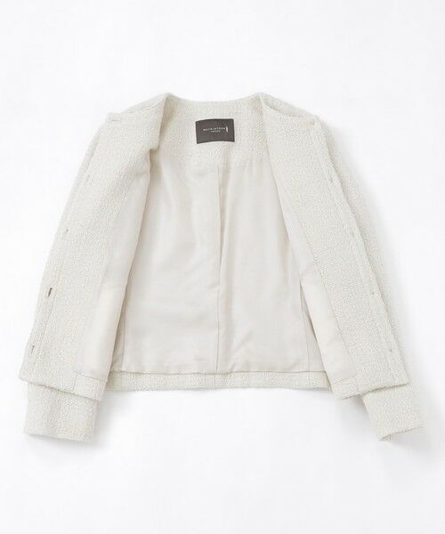 MACKINTOSH LONDON(L Size) / マッキントッシュ ロンドン (エル サイズ) ノーカラージャケット | 【L】ウールツイードジャケット | 詳細8