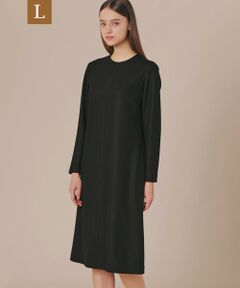 MACKINTOSH LONDON(L Size) / マッキントッシュ ロンドン (エル サイズ) ロング・マキシ丈ワンピース | 【L】【婦人画報掲載】ウォッシャブルスムースウールワンピース