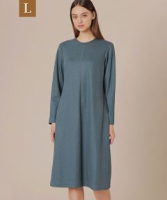 MACKINTOSH LONDON(L Size) / マッキントッシュ ロンドン (エル サイズ) ロング・マキシ丈ワンピース | 【L】【婦人画報掲載】ウォッシャブルスムースウールワンピース