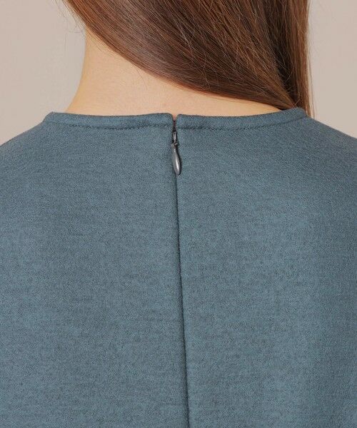 MACKINTOSH LONDON(L Size) / マッキントッシュ ロンドン (エル サイズ) ロング・マキシ丈ワンピース | 【L】【婦人画報掲載】ウォッシャブルスムースウールワンピース | 詳細7