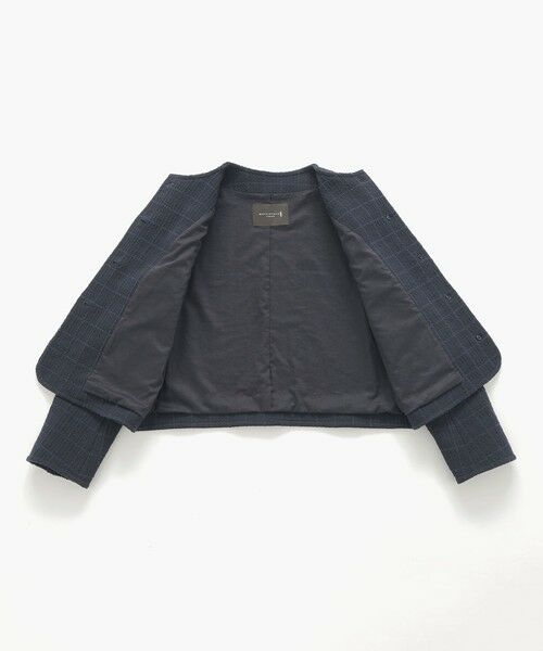 MACKINTOSH LONDON(L Size) / マッキントッシュ ロンドン (エル サイズ) ノーカラージャケット | 【L】コットンツイードノーカラージャケット | 詳細9