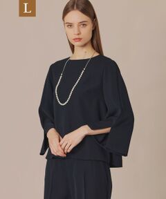 MACKINTOSH LONDON(L Size) / マッキントッシュ ロンドン (エル サイズ) シャツ・ブラウス | 【L】ポリエステルバックサテンプルオーバーブラウス