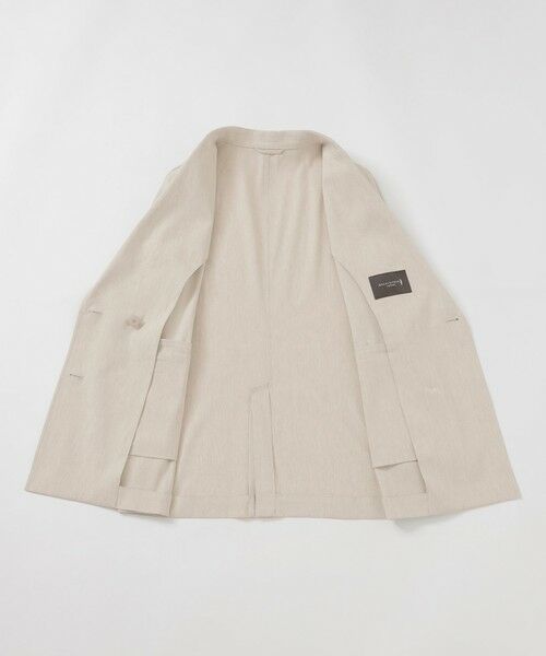 MACKINTOSH LONDON(L Size) / マッキントッシュ ロンドン (エル サイズ) ノーカラージャケット | 【L】【婦人画報掲載】麻レーヨンストレッチジャケット | 詳細8