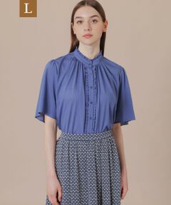 MACKINTOSH LONDON(L Size) / マッキントッシュ ロンドン (エル サイズ) カットソー | 【L】シアーコットンナイロンブラウス