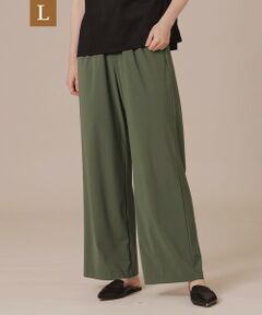 【L】【Lesbury Easy Pants/レスベリー イージーパンツ 】トリコットストレッチストレートパンツ