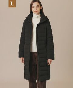 【L】【WEB・一部店舗限定】ストレッチナイロンダウンコート