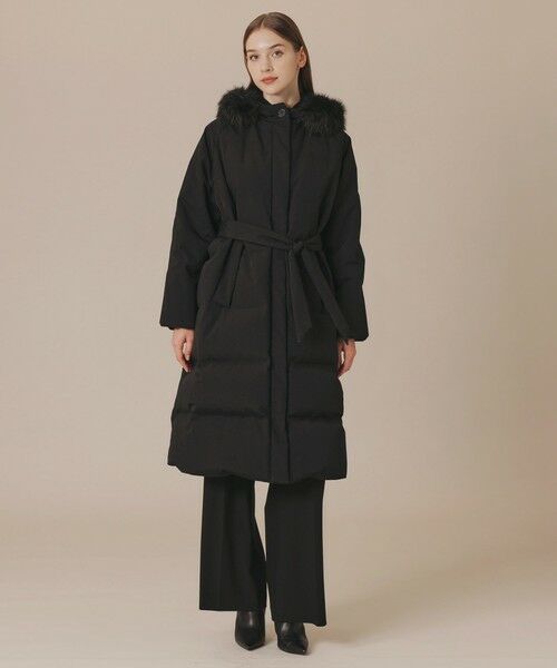 MACKINTOSH LONDON(L Size) / マッキントッシュ ロンドン (エル サイズ) ブルゾン | 【L】【婦人画報掲載】【BLACK OF BLACKs】タスランタイプライターダウンコート | 詳細2