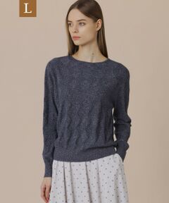 MACKINTOSH LONDON(L Size) / マッキントッシュ ロンドン (エル サイズ) ニット・セーター | 【L】【婦人画報掲載】トゥインクルニットプルオーバー