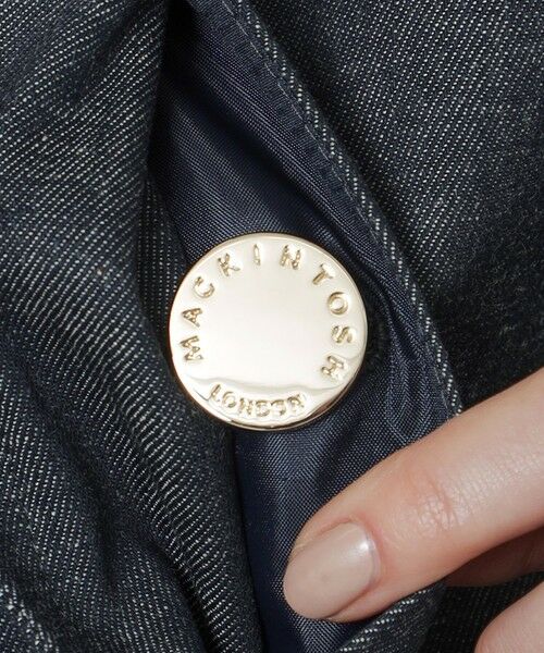 MACKINTOSH LONDON(L Size) / マッキントッシュ ロンドン (エル サイズ) その他アウター | 【L】【婦人画報掲載】【ROSLEY/ロズリー】リアクティブデニムステンカラーショートコート | 詳細6