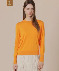 MACKINTOSH LONDON(L Size) / マッキントッシュ ロンドン (エル サイズ) ニット・セーター | 【L】レーヨンプレーンニットプルオーバー