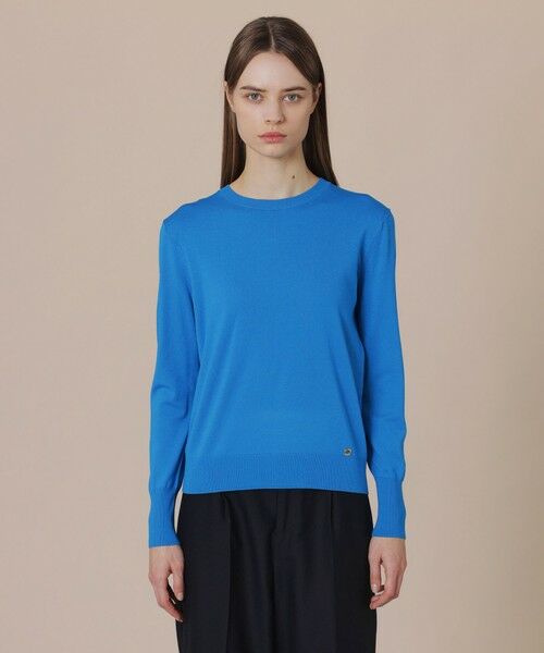 MACKINTOSH LONDON(L Size) / マッキントッシュ ロンドン (エル サイズ) ニット・セーター | 【L】レーヨンプレーンニットプルオーバー | 詳細4