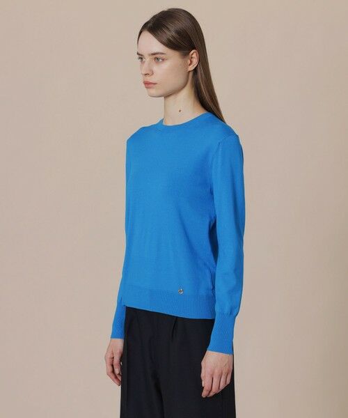 MACKINTOSH LONDON(L Size) / マッキントッシュ ロンドン (エル サイズ) ニット・セーター | 【L】レーヨンプレーンニットプルオーバー | 詳細5