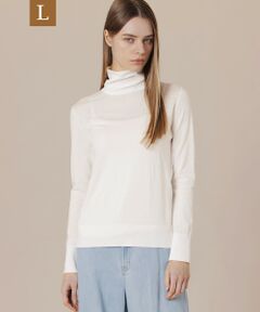 MACKINTOSH LONDON(L Size) / マッキントッシュ ロンドン (エル サイズ) ニット・セーター | 【L】メルテッドサウラコットンプルオーバー