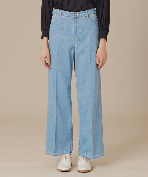 MACKINTOSH LONDON(L Size) / マッキントッシュ ロンドン (エル サイズ) その他パンツ | 【L】コットンリネンデニムワイドパンツ | 詳細6