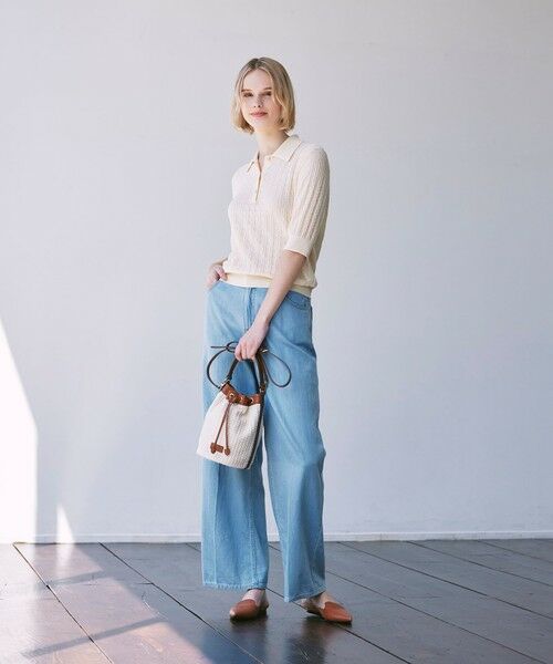 MACKINTOSH LONDON(L Size) / マッキントッシュ ロンドン (エル サイズ) その他パンツ | 【L】コットンリネンデニムワイドパンツ | 詳細3