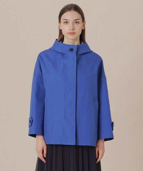 MACKINTOSH LONDON(L Size) / マッキントッシュ ロンドン (エル サイズ) その他アウター | 【L】【婦人画報掲載】【ROSLEY/ロズリー】コットンチェックダブルクロスフーデットコート | 詳細3