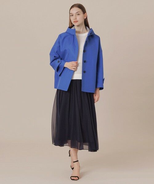 MACKINTOSH LONDON(L Size) / マッキントッシュ ロンドン (エル サイズ) その他アウター | 【L】【婦人画報掲載】【ROSLEY/ロズリー】コットンチェックダブルクロスフーデットコート | 詳細1