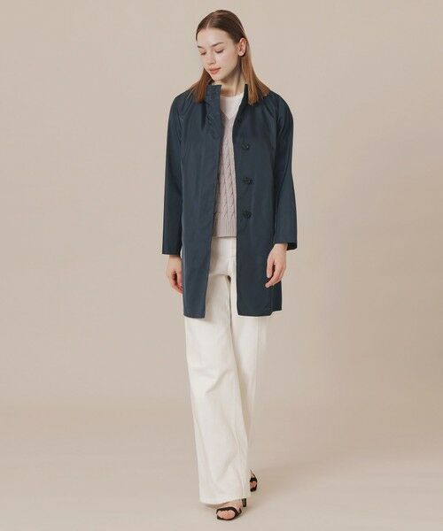 MACKINTOSH LONDON(L Size) / マッキントッシュ ロンドン (エル サイズ) その他アウター | 【L】【婦人画報掲載】【CHRYSTON/クリストン】セミブライトナイロンツイルフーデットコート | 詳細1